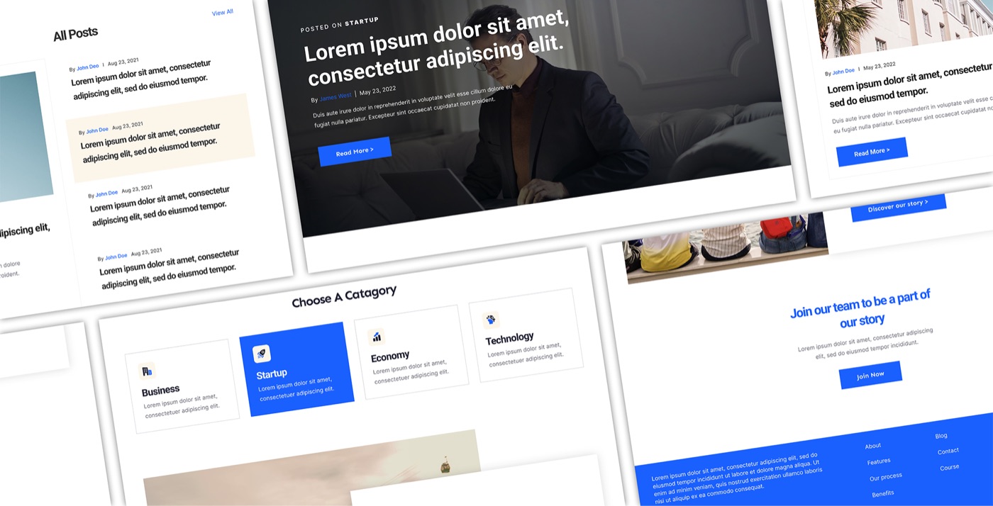 Coach AI blog and category pages