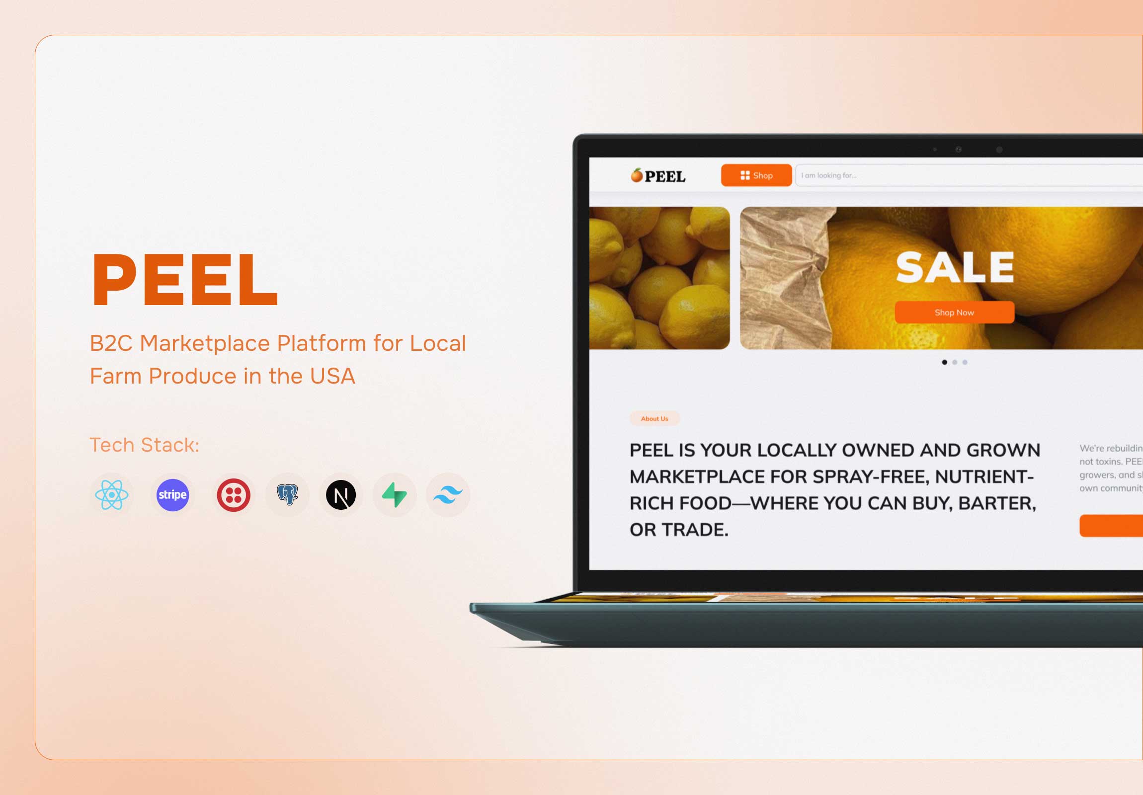 JoinPeel marketplace hero